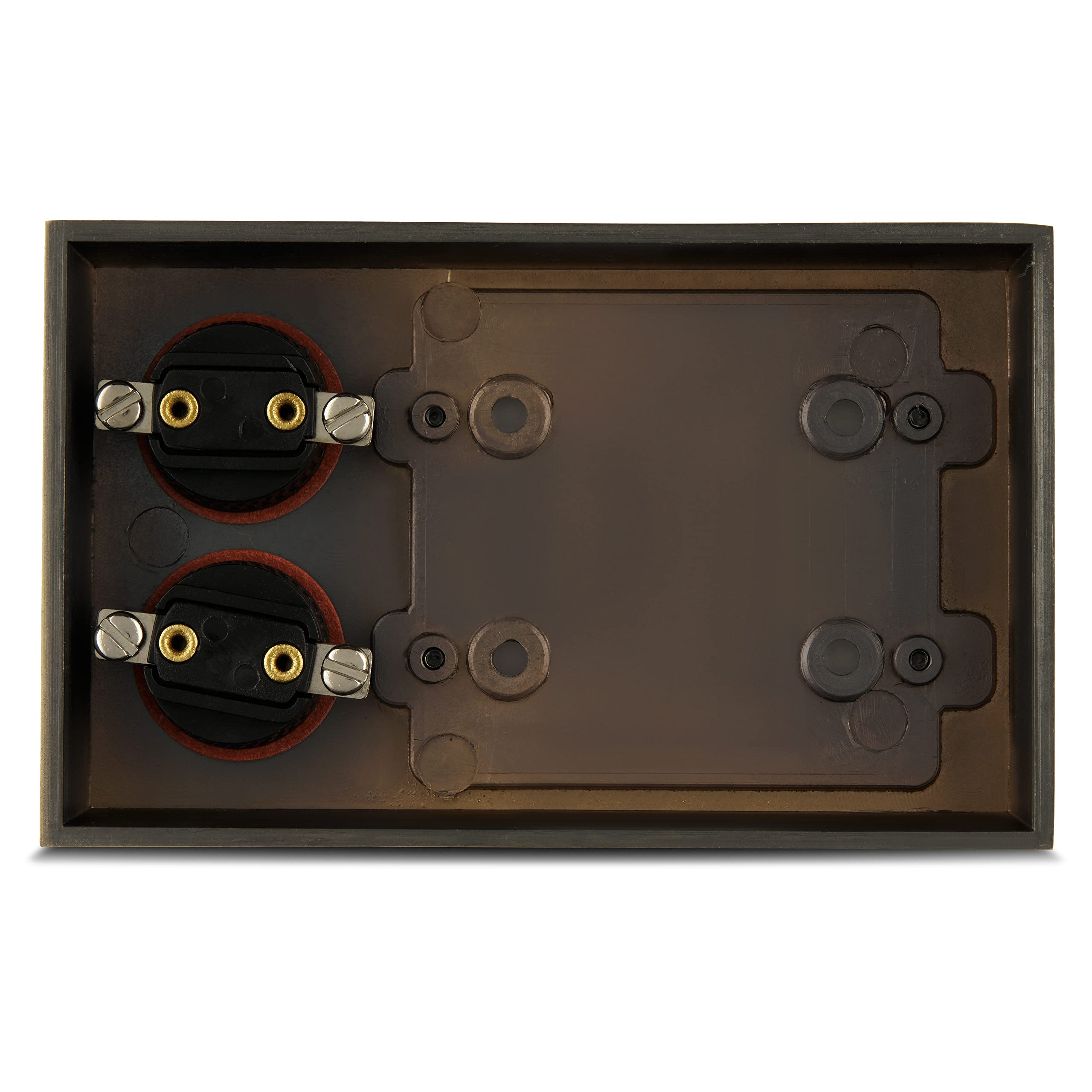 REV Klingelplatte 2-fach Klingel (Metall) mit Schildern max.42V AC/DC bei 2A, 42 V, Bronze