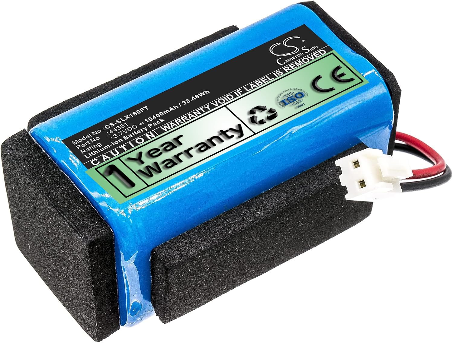 Enyuly 10400mAh Vulcan 180 44351 44350 Battery Replacement for Vulcan 180 44351 44350 (3.7V)