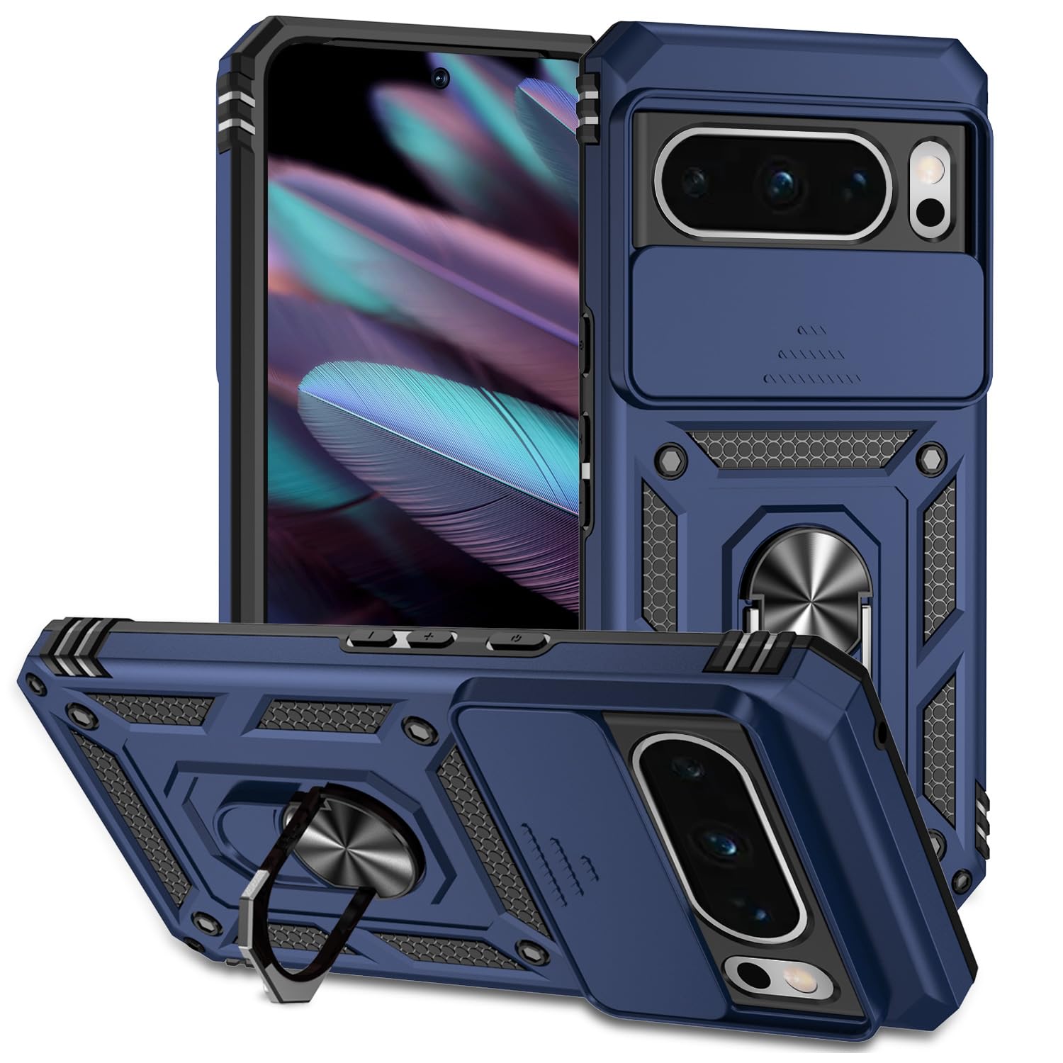 XINYEXIN Cover per Google Pixel 8 Pro, Traslucida Custodia