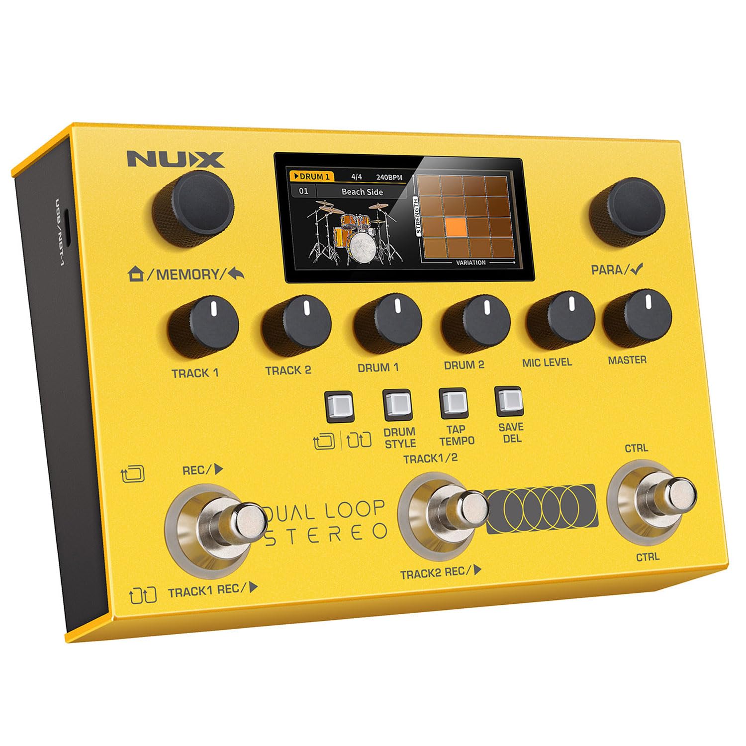 Nux Dual Loop Stereo Effect Looper z kablem keepdrum