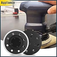 Vista 5 de Durable 492280 ETS 125 Eq & Pro 5 ltd Jetstream Lijado Pad 4.921 in (5 pulgadas), Duro, 8 agujeros para festool ETS 125, ES 125, ETSC 125, Pro 5 ltd