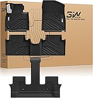 Vista 11 de 3W Alfombrillas para Hyundai Ioniq 5 2022-2024 (solo para consola móvil), revestimiento de suelo de TPE para todo tipo de clima, ajuste