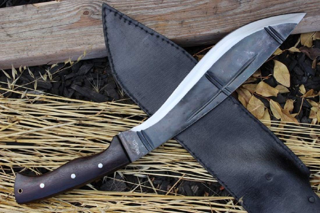 22 Sirupate Kukri Authentic Hand Forged Blade Large Khukuri Camping | INDIA