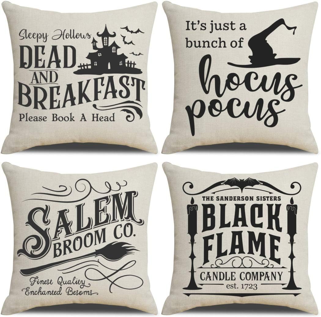 halloween throw pillow