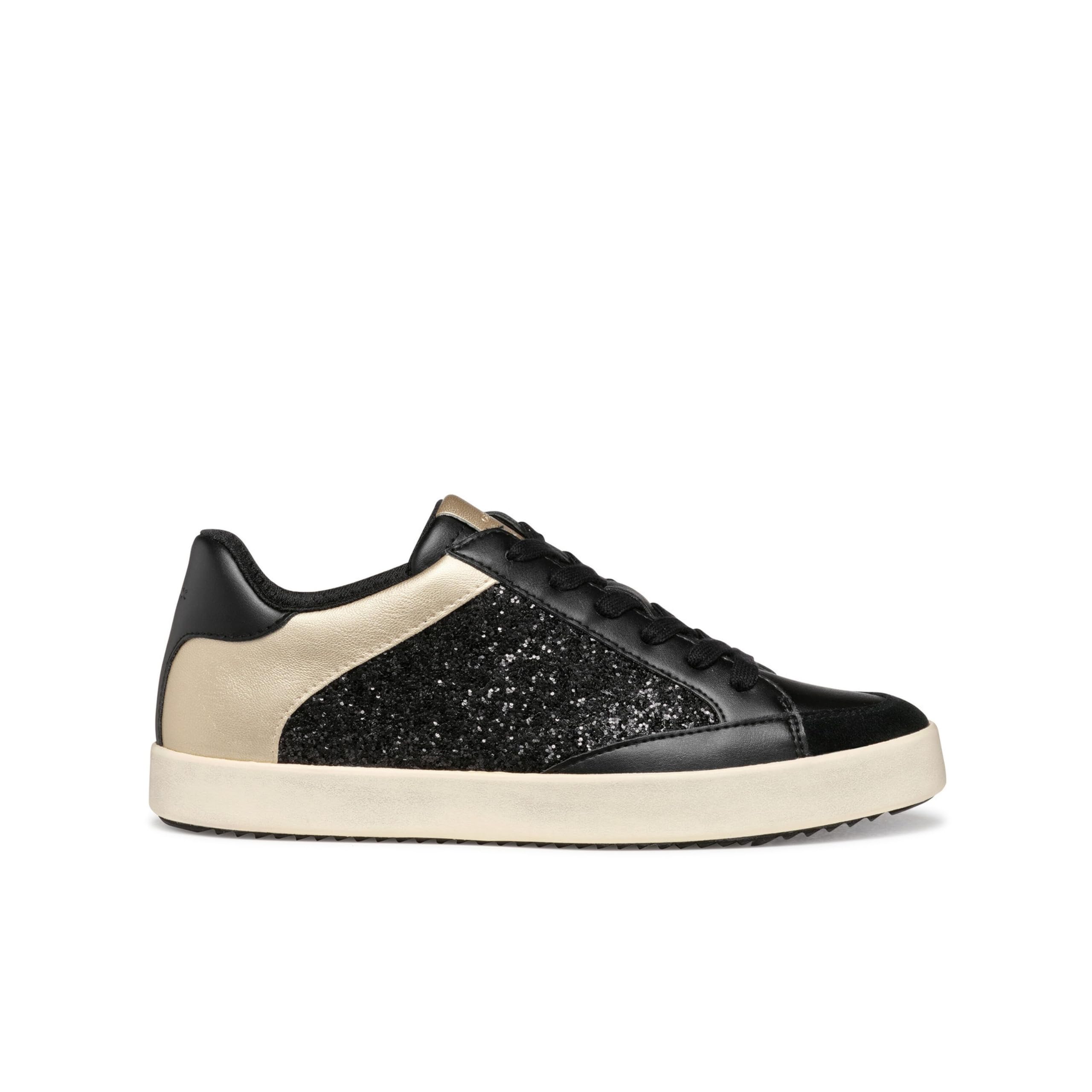 Geox Women's D Blomiee I Trainers, Black, 2.5 UK