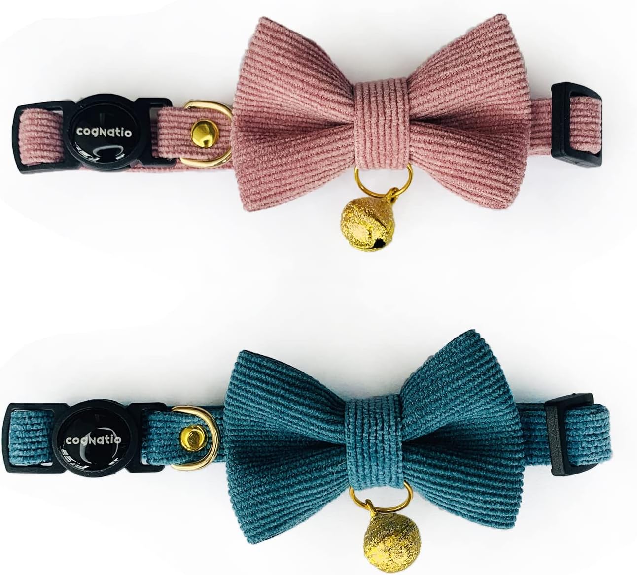 Cognatio Safety Quick Release Cat Collars, Soft Kitten Collars with