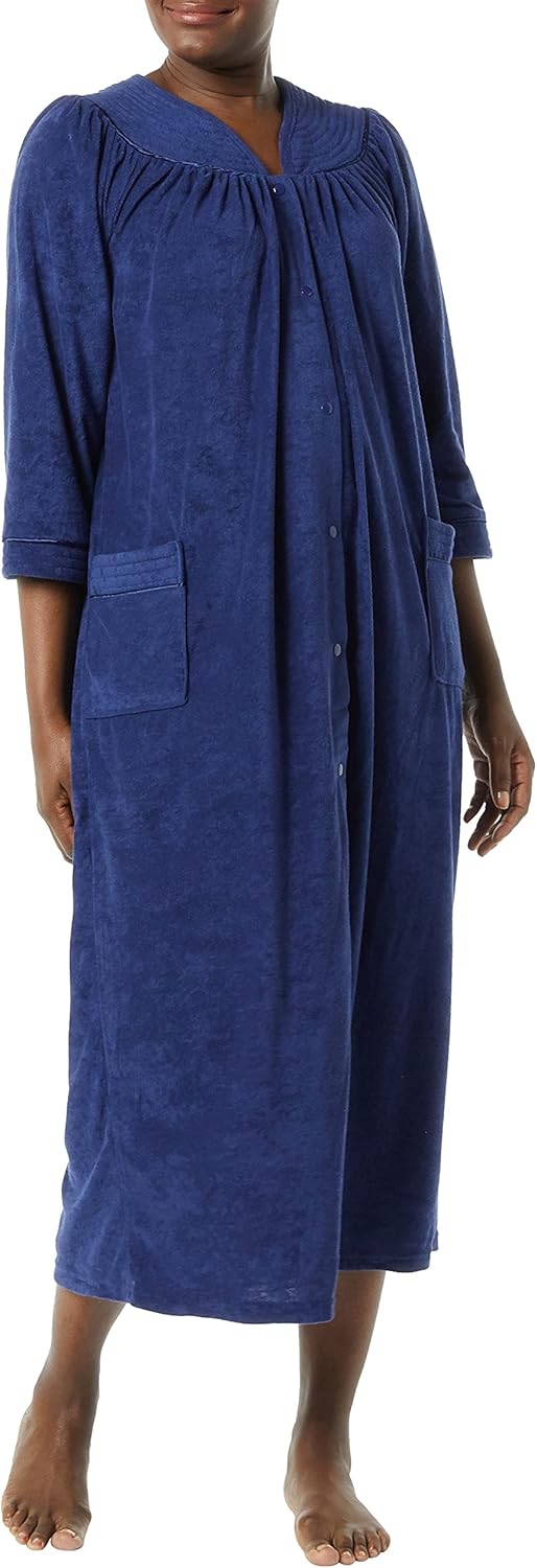 AmeriMark Soft Terry Robe Amazon.ca Clothing, Shoes & Accessories