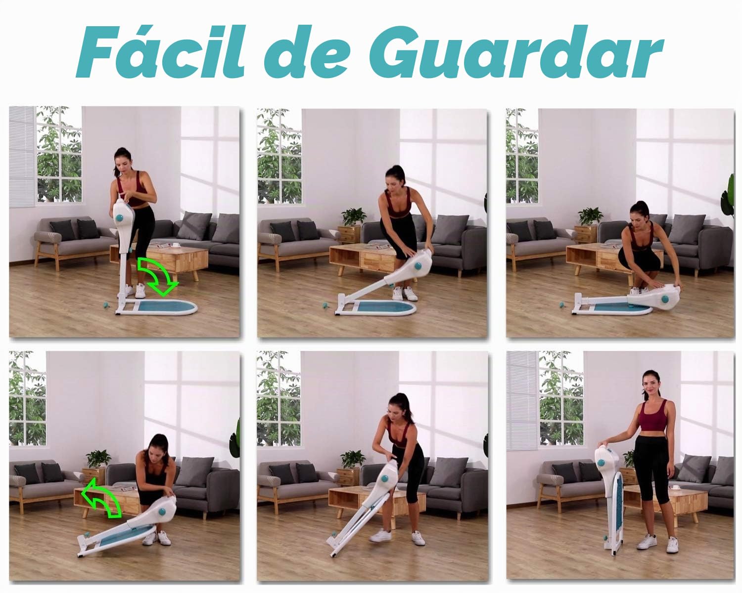 VibroMassager, VarioLux, placa de vibración, 12 velocidades, 4 innovadoras bandas anticelulíticas, motor silencioso