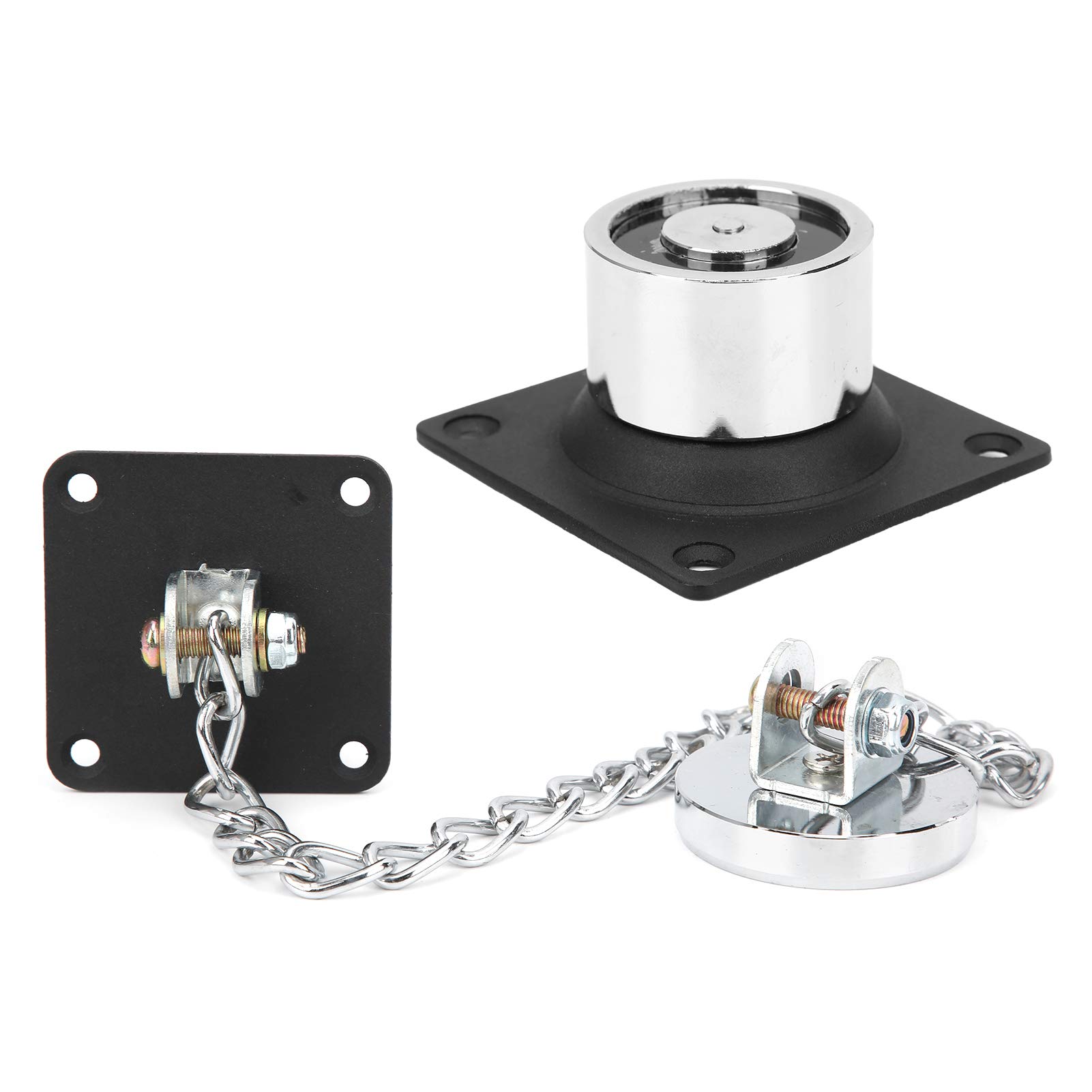 Tbest Elektromagnetyczny Trzymacz Drzwi 12V/24V, 132.3 Funta, ze Staliwa,