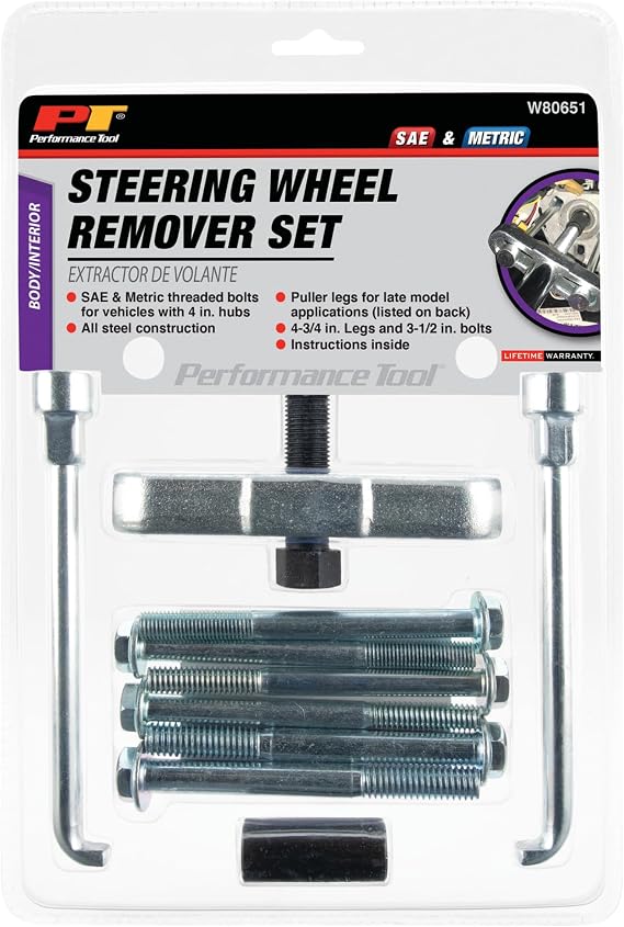 Performance Tool W80651 Steering Wheel Remover Set
