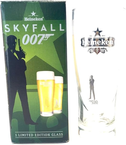 Heineken james bond glass Outlet