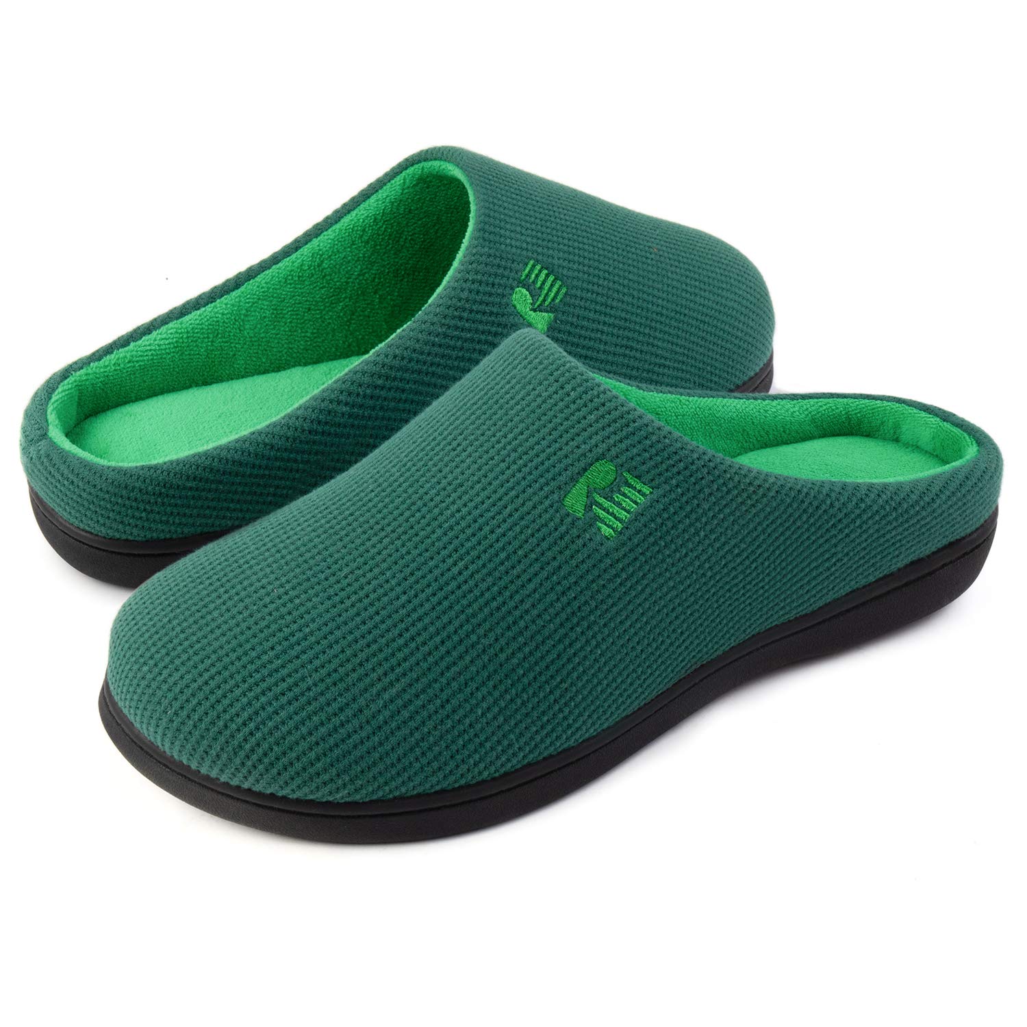 RockDove Bicolore Pantofola da Uomo in Memory Foam