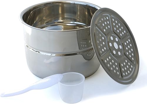 Miniatura 2 de SPT EPC-13C - Olla a presión eléctrica de acero inoxidable de 6.5 cuartos de galón con botón de liberación rápida