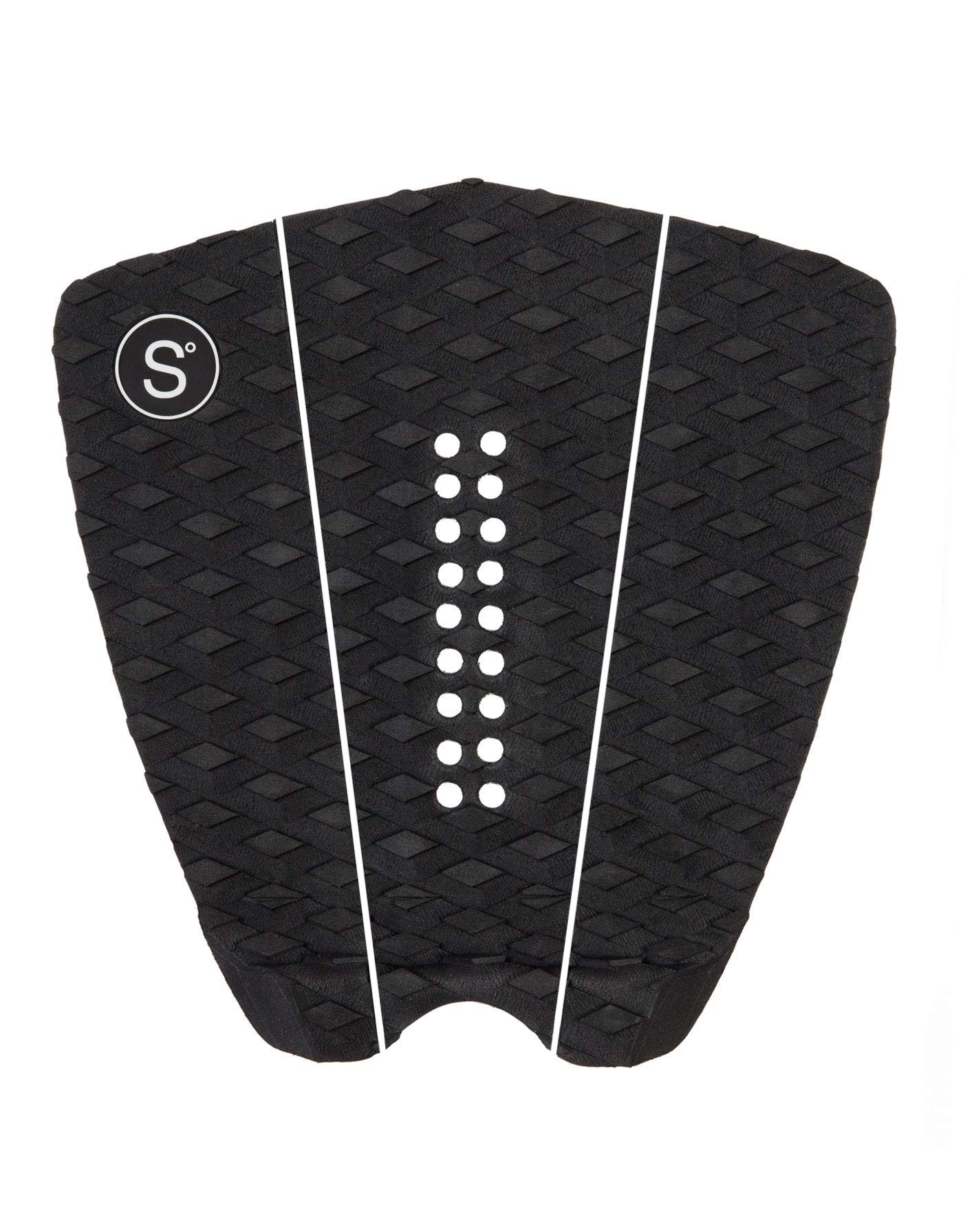 SYMPL Surfboard Traction Pad 3 Piece Deck Pad for Surfing, Skimboarding Maximum Grip 3M Adhesive Fits Surfboards, Skimboard, Longboard, Fish