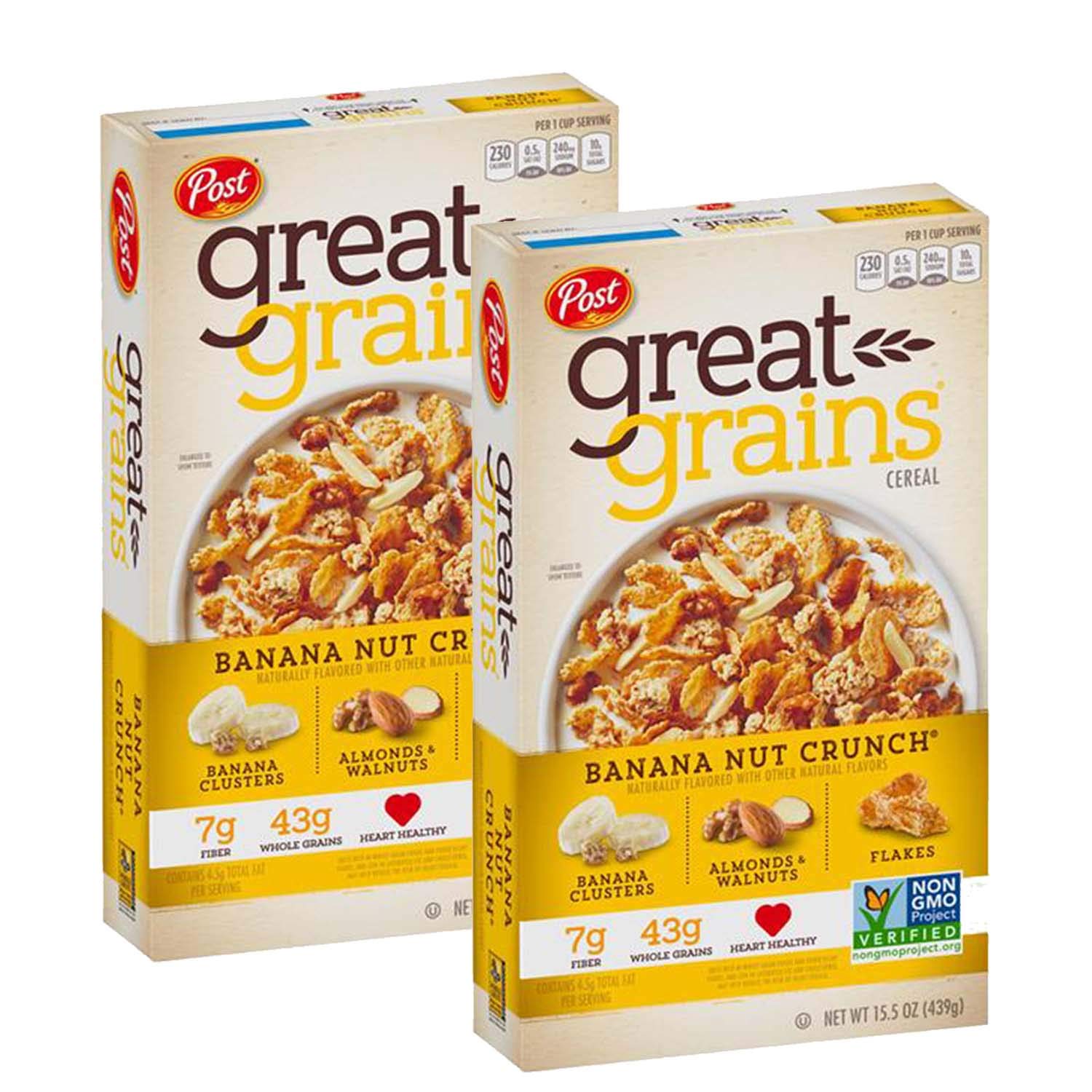 Great Grains Banana Nut Crunch- 2 Pack, 2 x 439 g (B088L5PJSK) Amazon Price History, Amazon Price Tracker