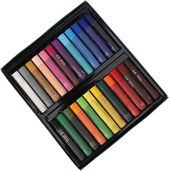 Amazon.co.jp: オイル パステル、オイル クレヨン、鮮やかな色