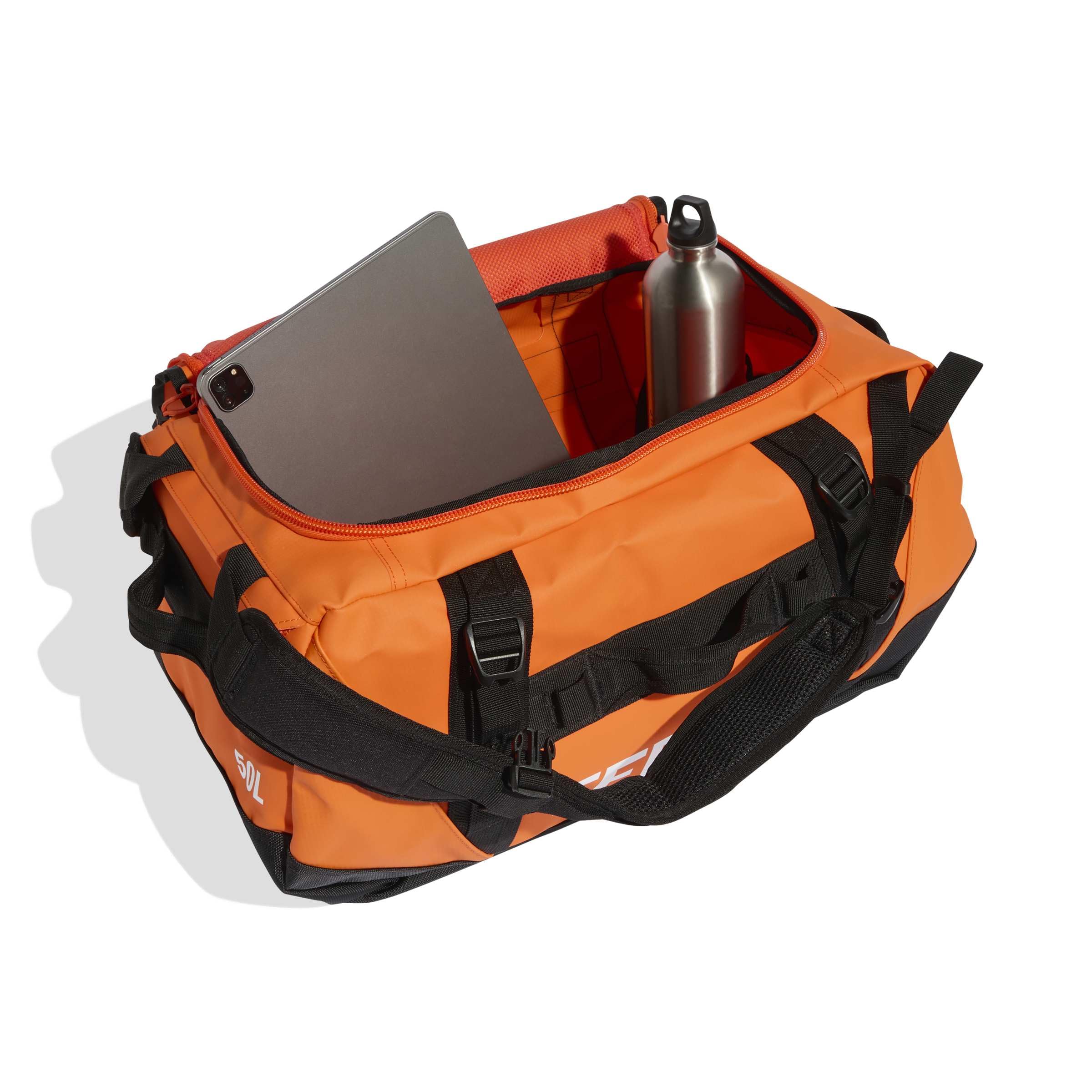 adidas Uniseks Terrex Xperior Expedition Duffel 50L Duffel_Bag, semi impact orange, One Size