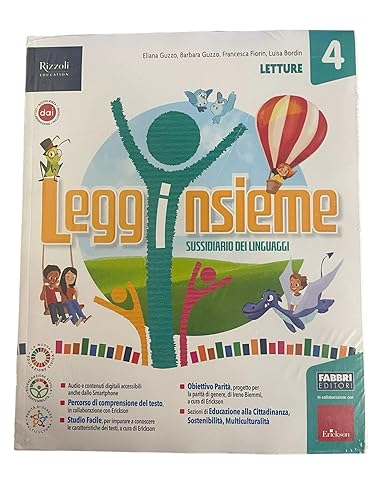 Legginsieme. Con Letture, Scrittura, Grammatica e Quaderno, Imparo e scrivo con le mappe, Laboratorio arte e musica, Le mie regole di grammatica, ... Con e-book. Con espansione online (Vol. 1)