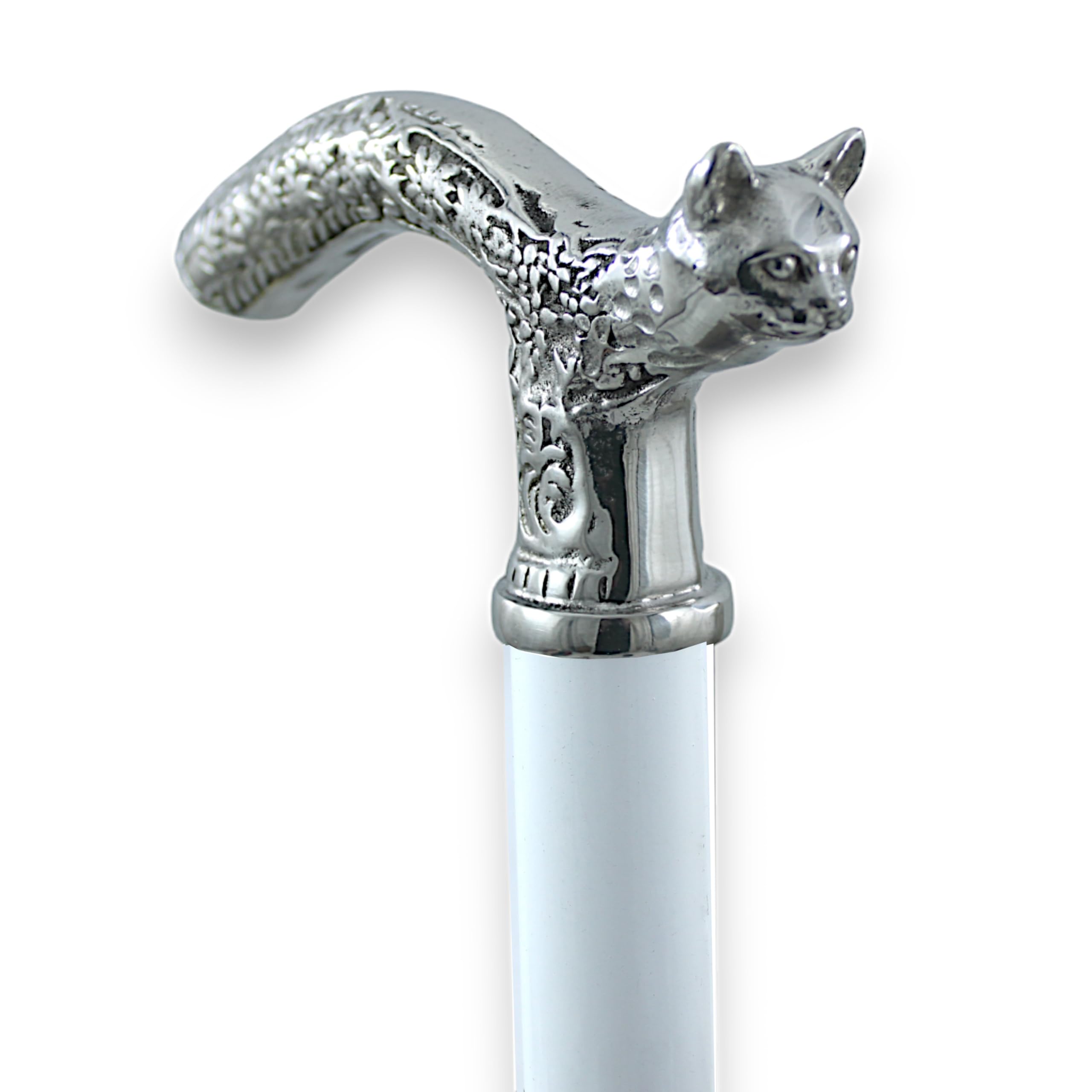 Bastón de Paseo Artesanal Madera y Metal, Ceremonia Novio, Personalizado - Bastón para Anciano, Hombre Elegante.