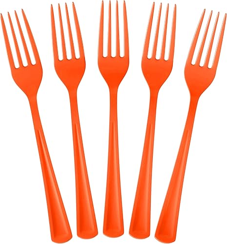 Miniatura 8 de Tenedores desechables de plástico verde, 100 piezas, cubiertos desechables de plástico verde resistente, cubiertos desechables verdes, cubiertos de