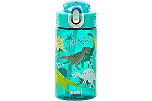 Zak Designs Kids' Dinosaur Water Bottle