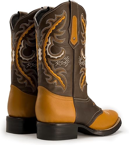 Miniatura 5 de Joe Boots VE030 - Botas vaqueras y botas de rodeo para hombre en piel auténtica