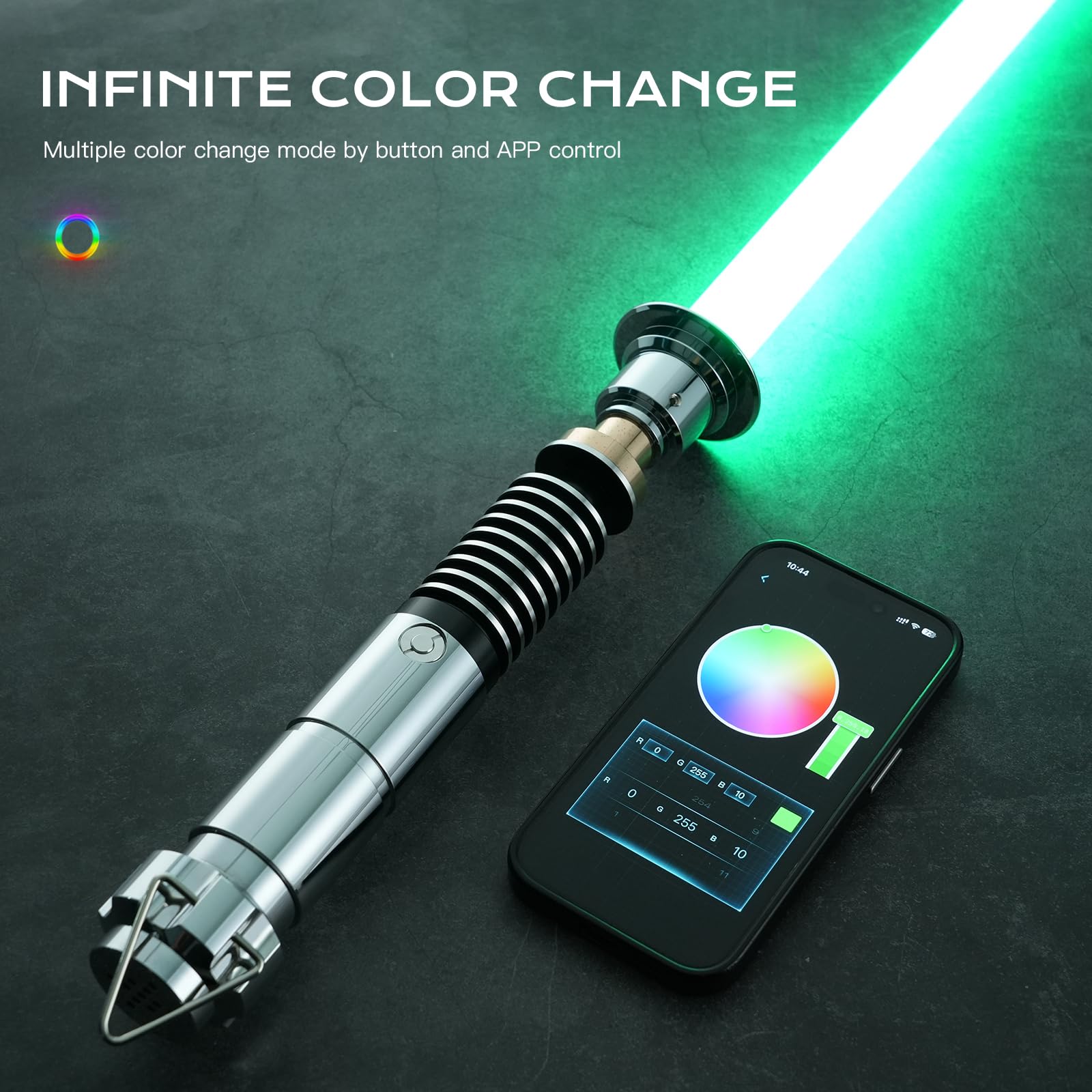Amazon | DAMIENSABER アップグレードRGB3.0 スムーズスイング