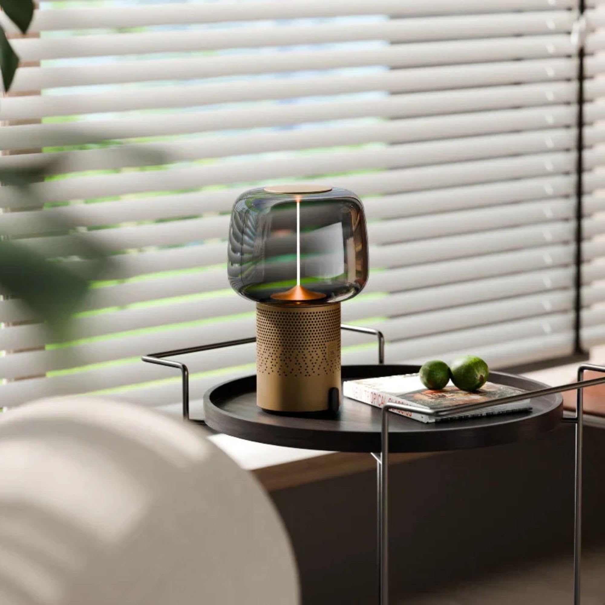 Kooduu Serena Play - Bluetooth Enceinte avec Lampe - Bronze