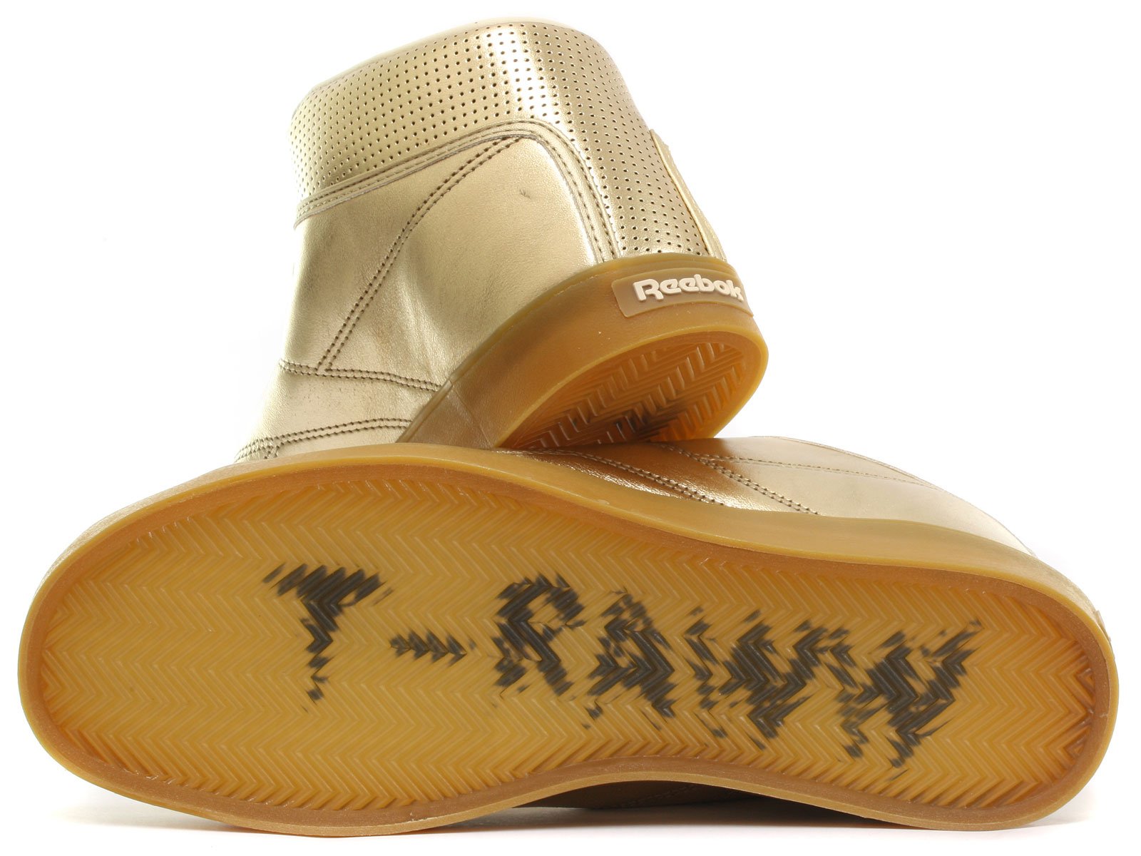 Reebok Classic T Raww Mens Gold Sneakers Size Desertcart