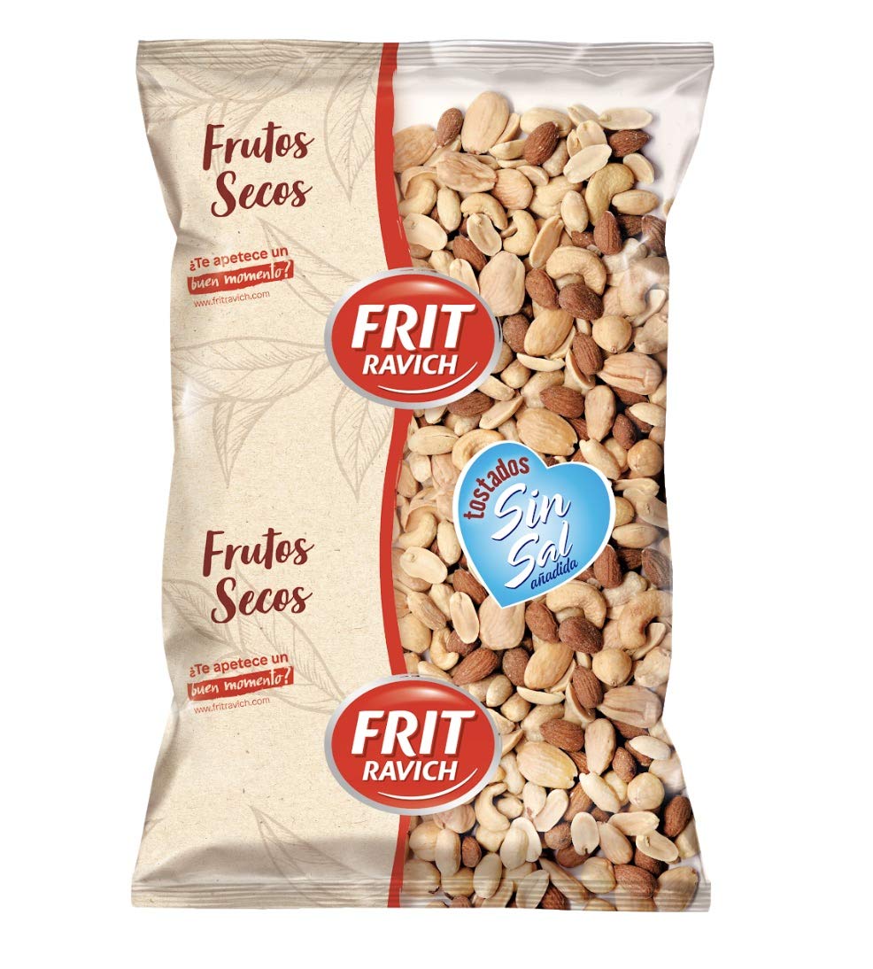 Cóctel Frutos Secos Tostados Sin Sal 1 Kg