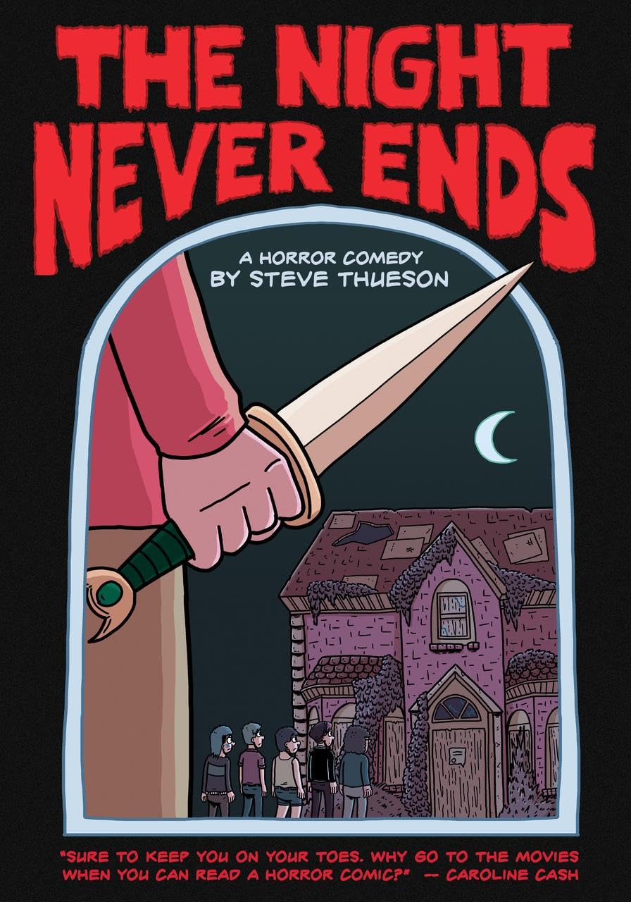 The Night Never Ends by Steve Thueson (Paperback Book)
