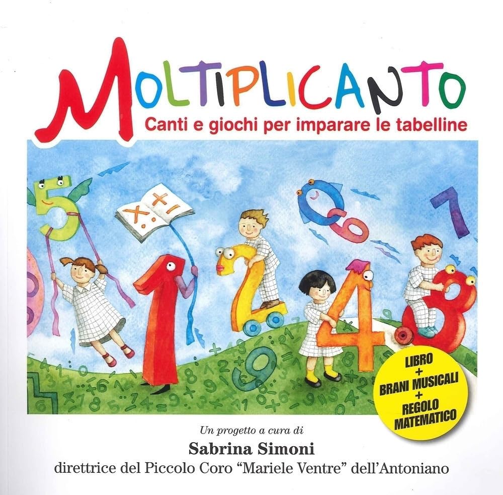 Moltiplicanto. Canti E Giochi Per Imparare Le Tabelline. Ediz. Illustrata. Con Qr Code Per Ascoltare I Brani - 4