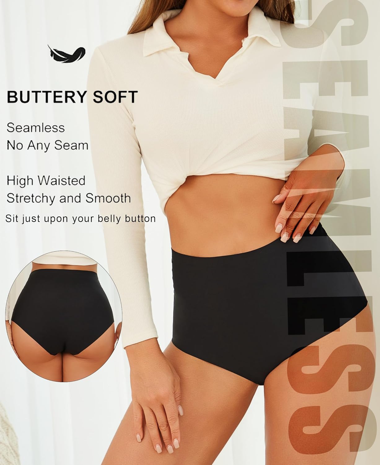 Discover Comfort: FINETOO High Waisted No Show Briefs Review!