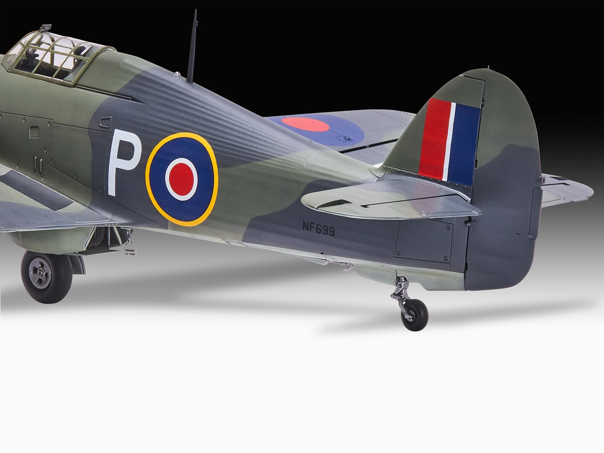 Revell Hawker Sea Hurricane Mk.IIC 03768 - Modellino in plastica non costruita/non verniciata, scala 1:32