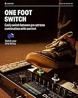 Vista 8 de Donner Arena 2000 Pedal Multi-Efectos para Guitarra con 278 Efectos, 100 IRs, Looper, Caja de Ritmos, Modelado de Amplificador, Soporte XLR y MIDI