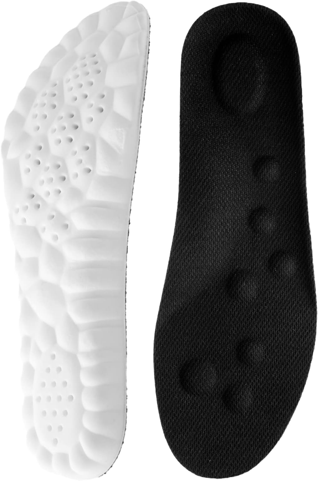 WLLHYF Memory Foam Insoles Arch Support Massage Insoles