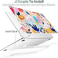 Vista 58 de TWOLSKOO for M4 MacBook Air 13.6 inch Case 2025-2022 Release M4 A3240 M3 A3113 M2 A2681, Plastic Hard Shell & Screen Protector & Keyboard Cover &