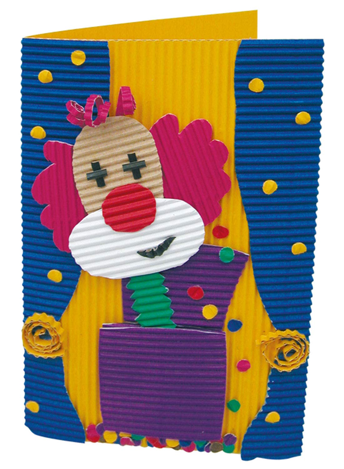 Folia M-CARTON ONDULADO 35x25 SET 10co , color/modelo surtido