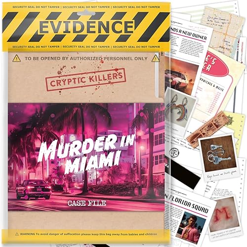 Cryptic Killers Juego de misterio de asesinato sin resolver - Archivos de casos fríos Investigación Detective pistas/evidencia - Resuelve el crimen