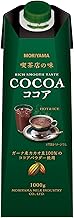 Moriyama Dairy Coffee Shop Flavor Cocoa 35.6 oz (1000 g) x 6 Bottles