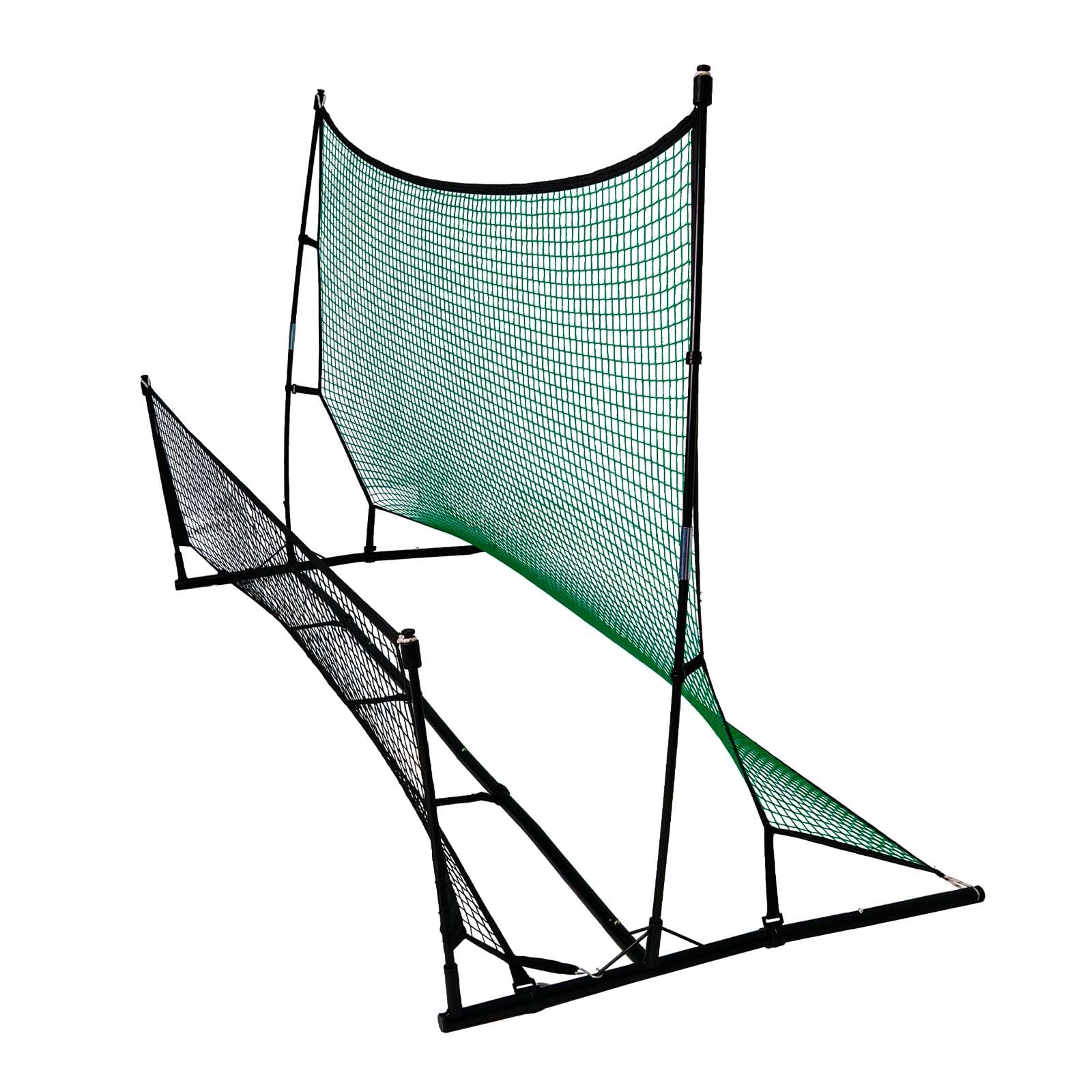 Kickbac 210 x 90 cm, 2 in 1, porta da calcio per bambini, per allenamento di squadra o calcio da solista
