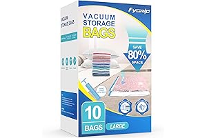 Extra Large Space-Saving Vacuum Storage Bags (10 Pack)