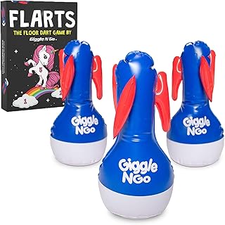 Giggle N Go Flarts Lawn Darts - Outdoor Games for Family Fun - Safe Inflatable Dart Games for Kids and Adults