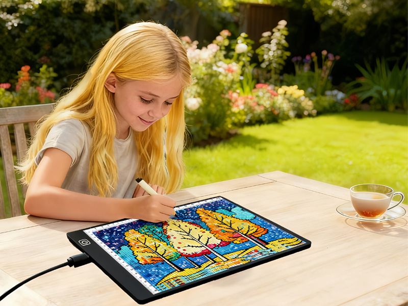 SMLJJDZ LED Light Table A4 A3 A2 A1 Light Pad Ultra Thin