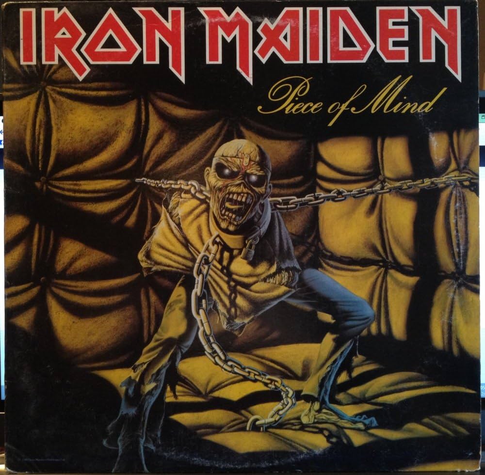 アイアンメイデン頭脳改革IRON MAIDEN/Piece Of Mind LP Piece Of Mind: 頭脳改革 (ザ スタジオ コレクション リ