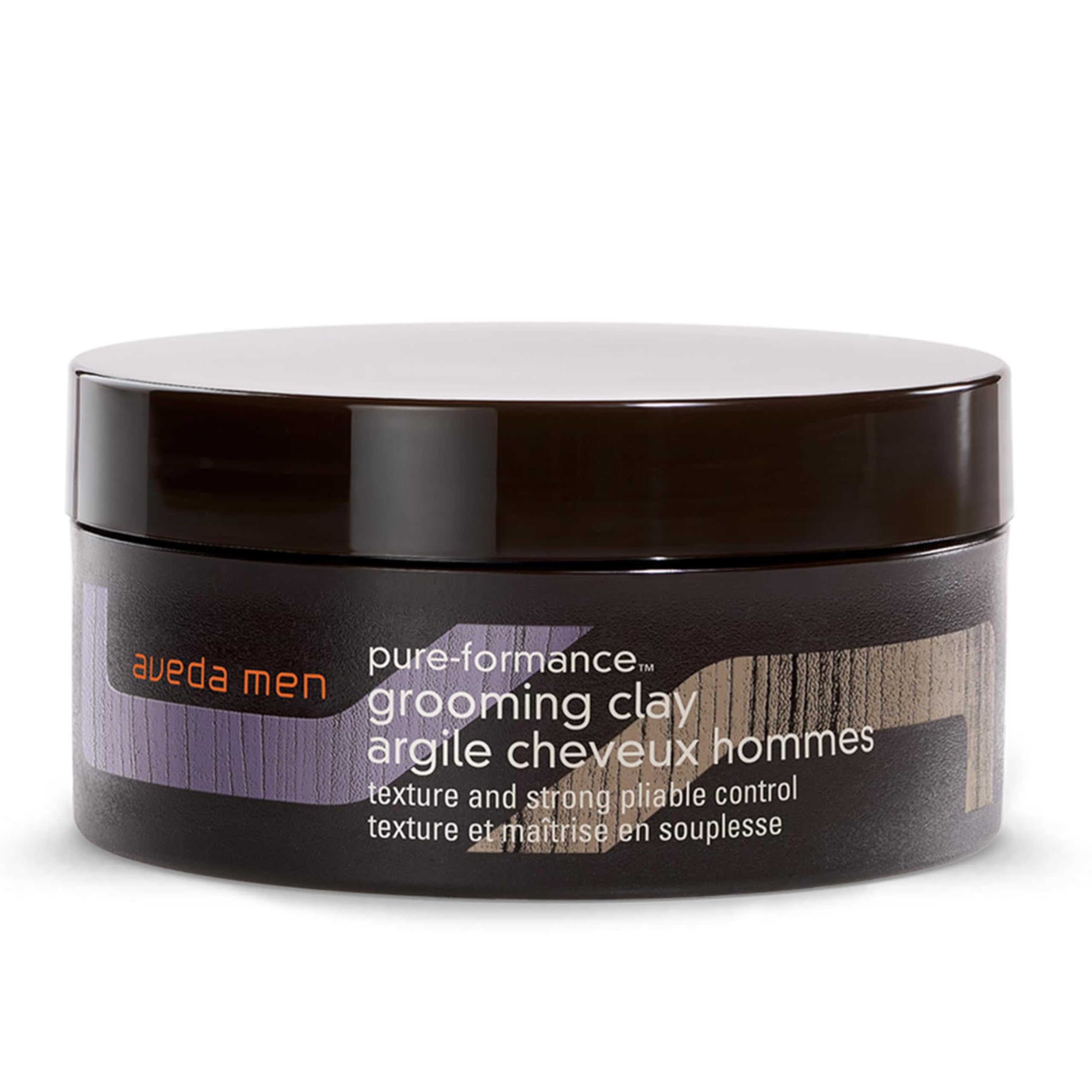 Aveda Men Pure-Formance Grooming Clay, Haarwachs mit starkem Halt, mattes Finish, leicht, 75 ml