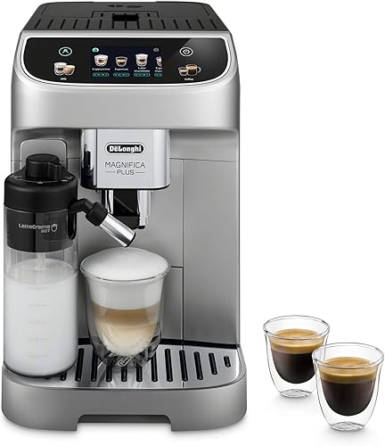 Miniatura 8 de De'Longhi Magnifica Start - Máquina automática de café expreso con espumador de leche automático y molinillo integrado, 5 recetas de un solo toque,