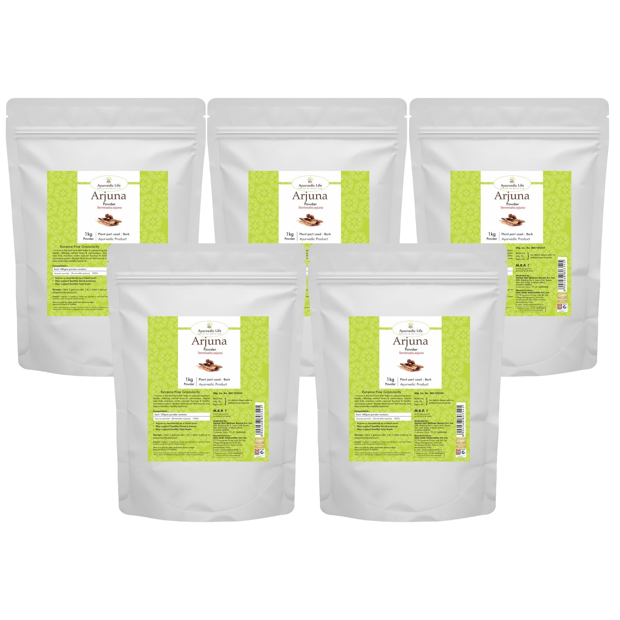 Arjuna Powder - 1 kg, grey — Amazon image 5
