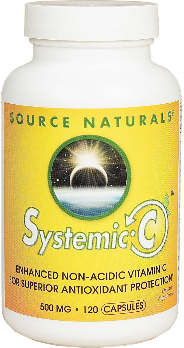 Source Naturals Systemic C 500 mg/120 capsules
