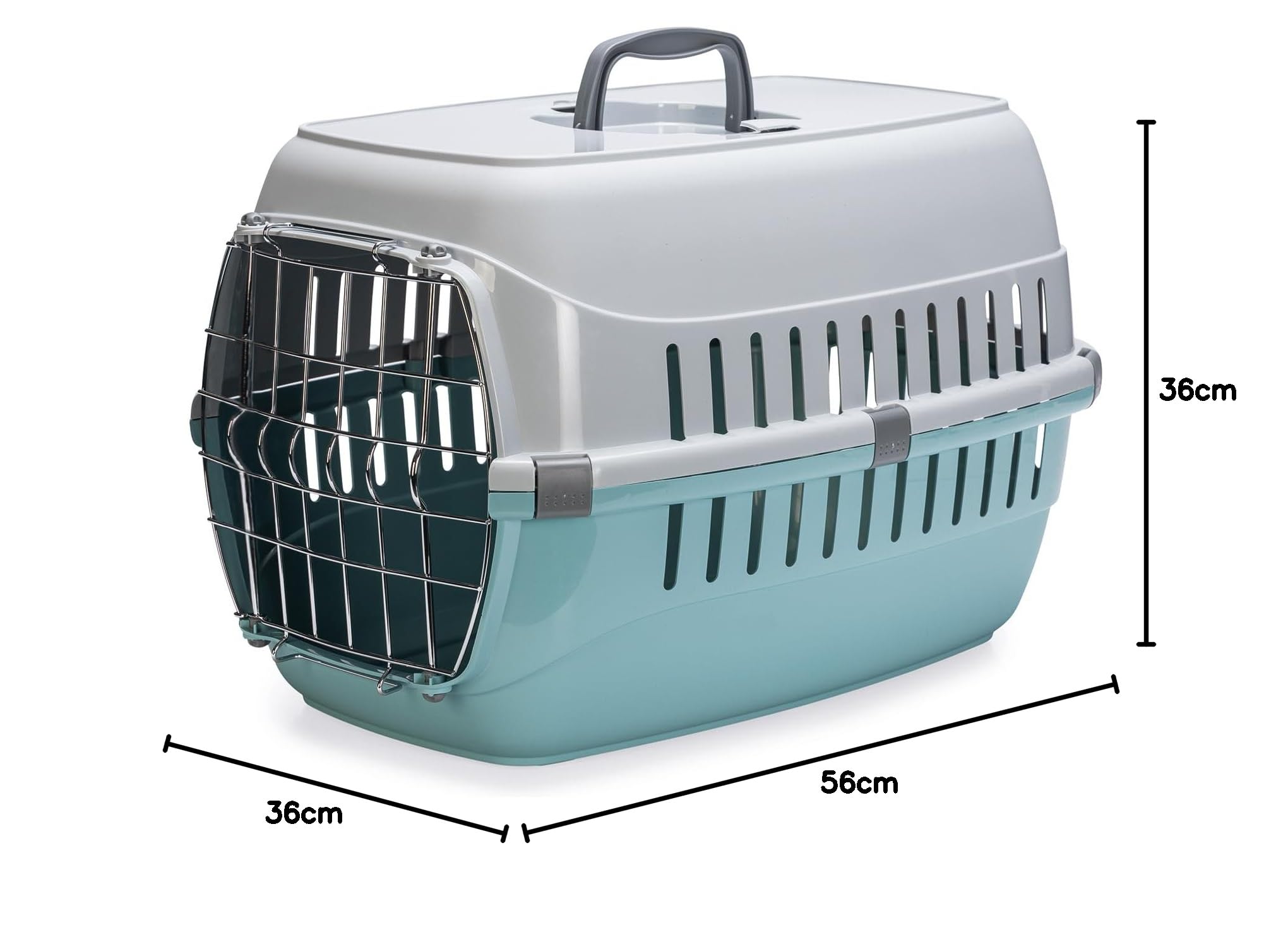 Karlie Eco Touist 2, 56 x 36 x 36 cm, colore: acquamarina